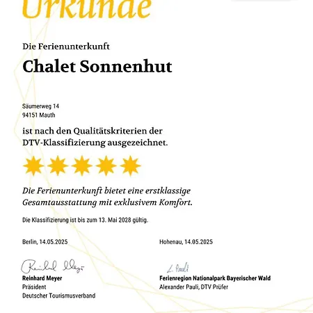 Chalet Inser Hof - Huettenleben Bayern Mauth